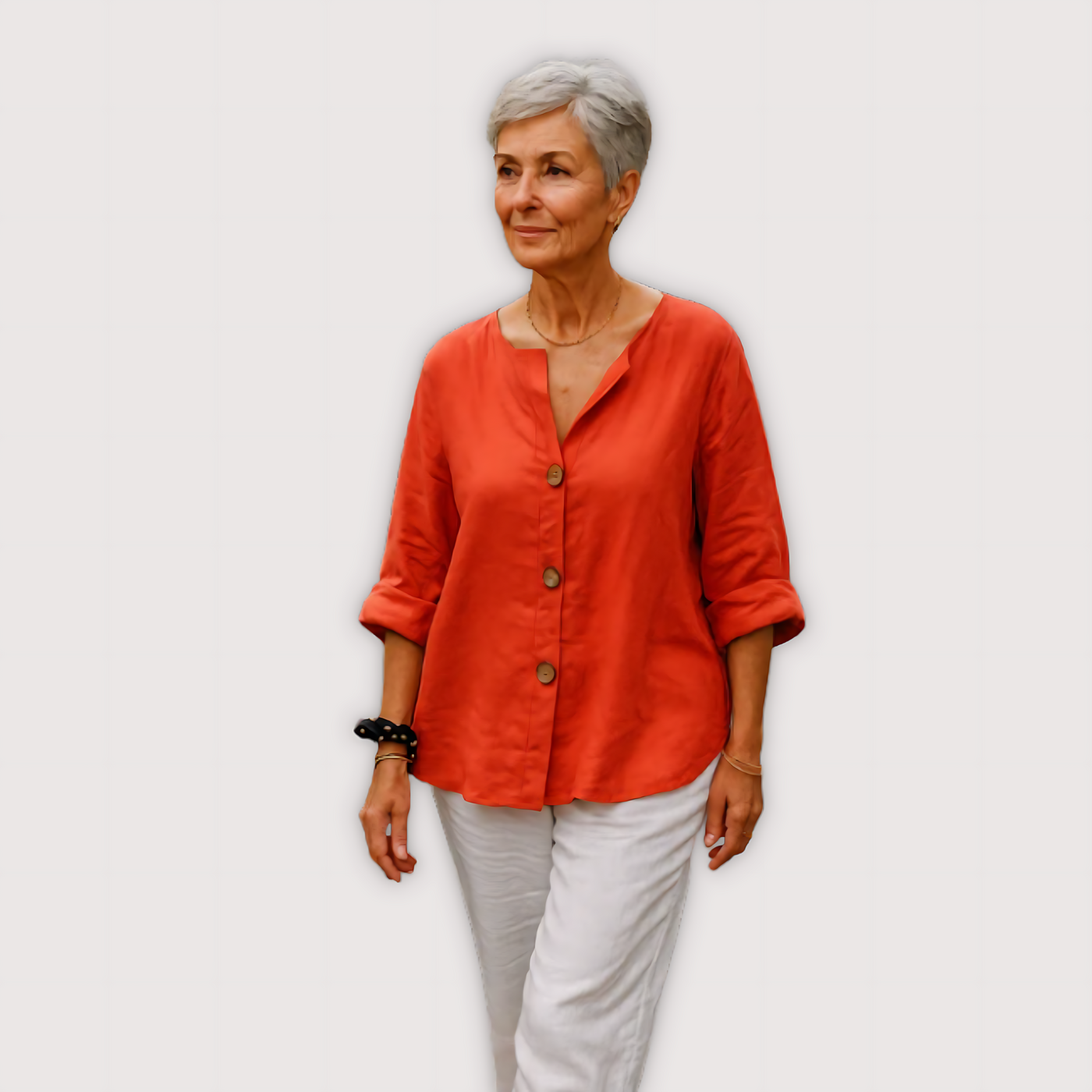 Ella™ | Linen Blouse