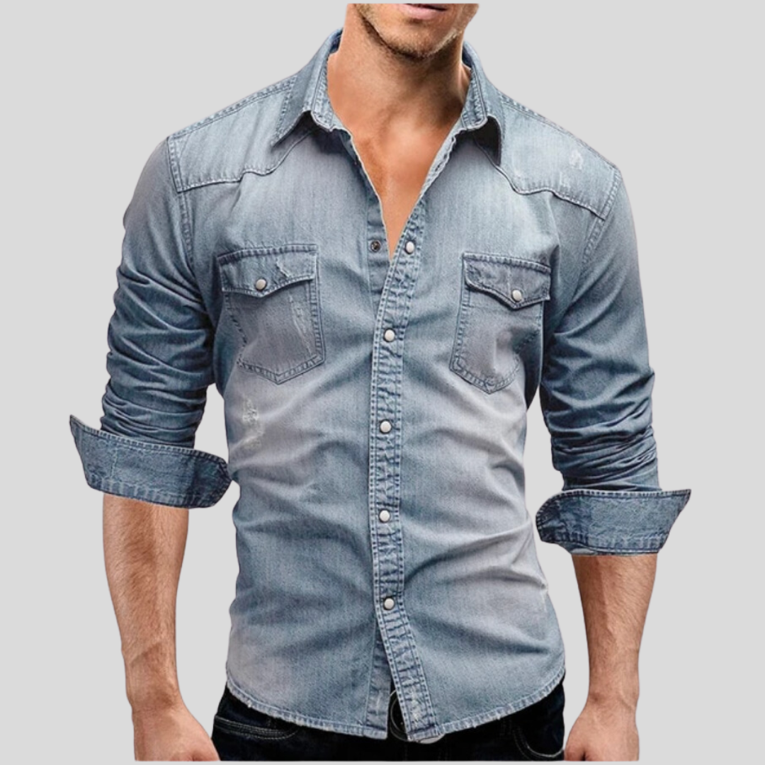 Jackson™ | Modern style denim shirt