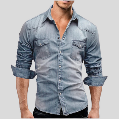 Jackson™ | Modern style denim shirt