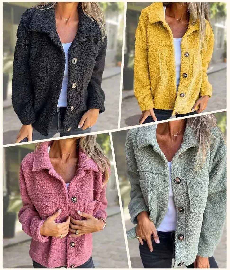 Lorena™ I Elegant & warm autumn coat