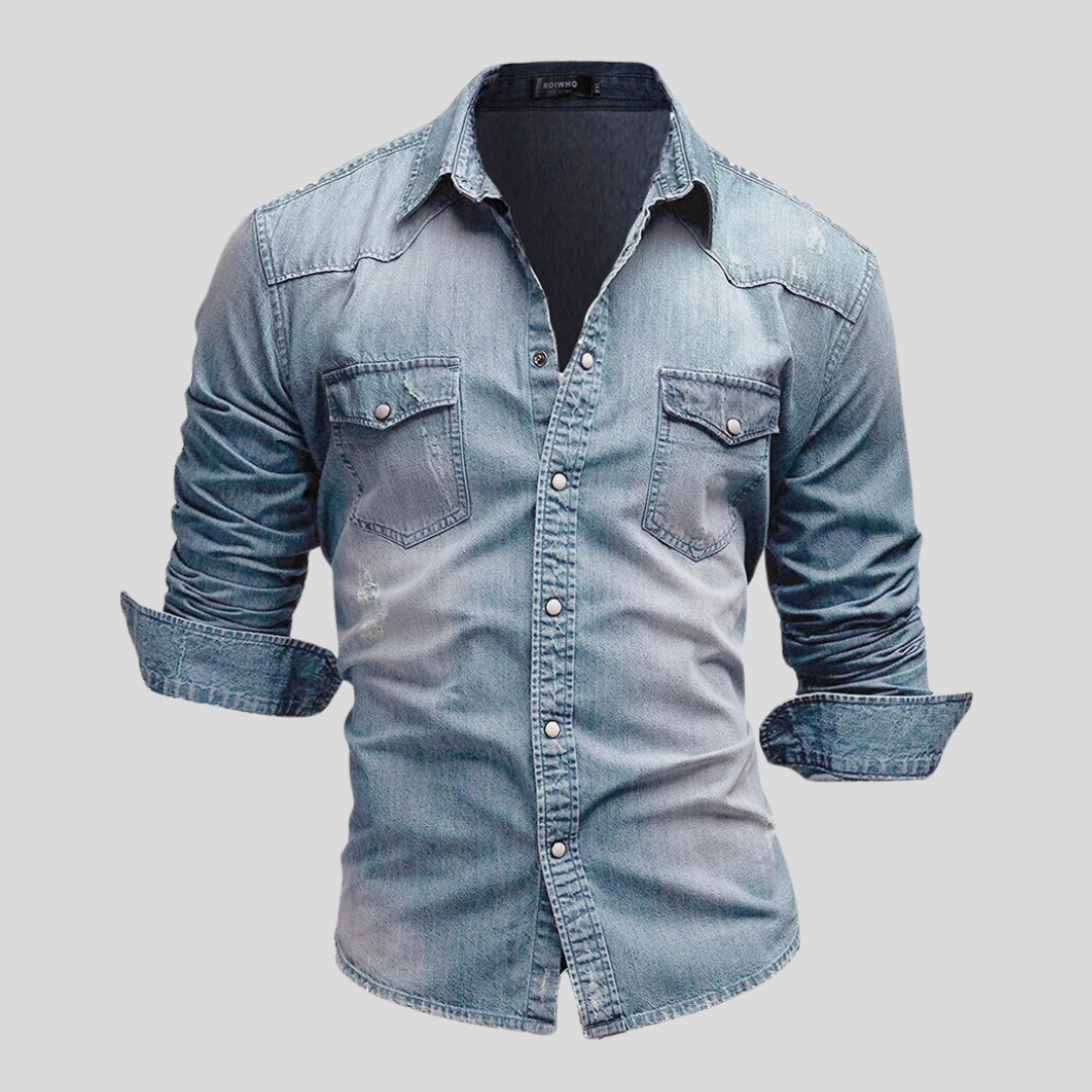 Jackson™ | Modern style denim shirt