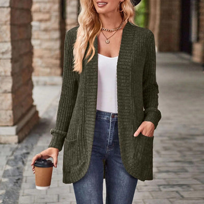 Stella™ | Ribbed Knit Cardigan I Comfort and Classic Style