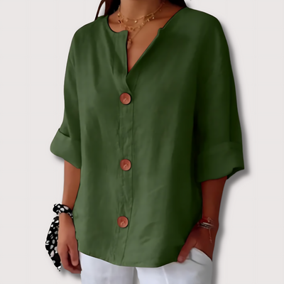 Ella™ | Linen Blouse