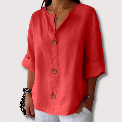 Ella™ | Linen Blouse