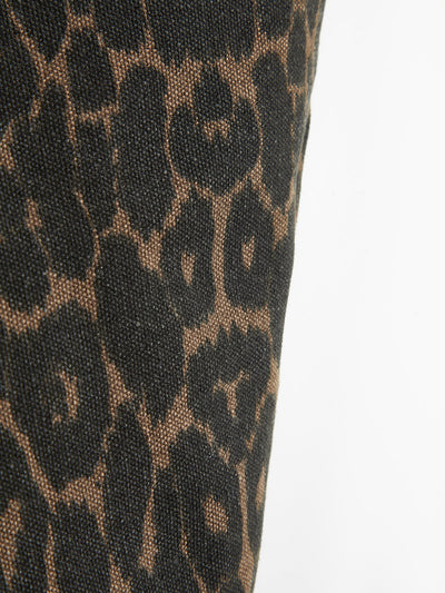 Natalie™ I Shoulder bag with leopard print