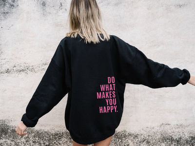 Nancy™ | Oversized sweatshirt with slogan