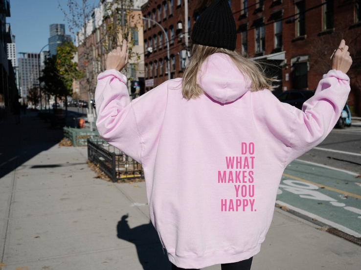Nancy™ | Oversized sweatshirt with slogan
