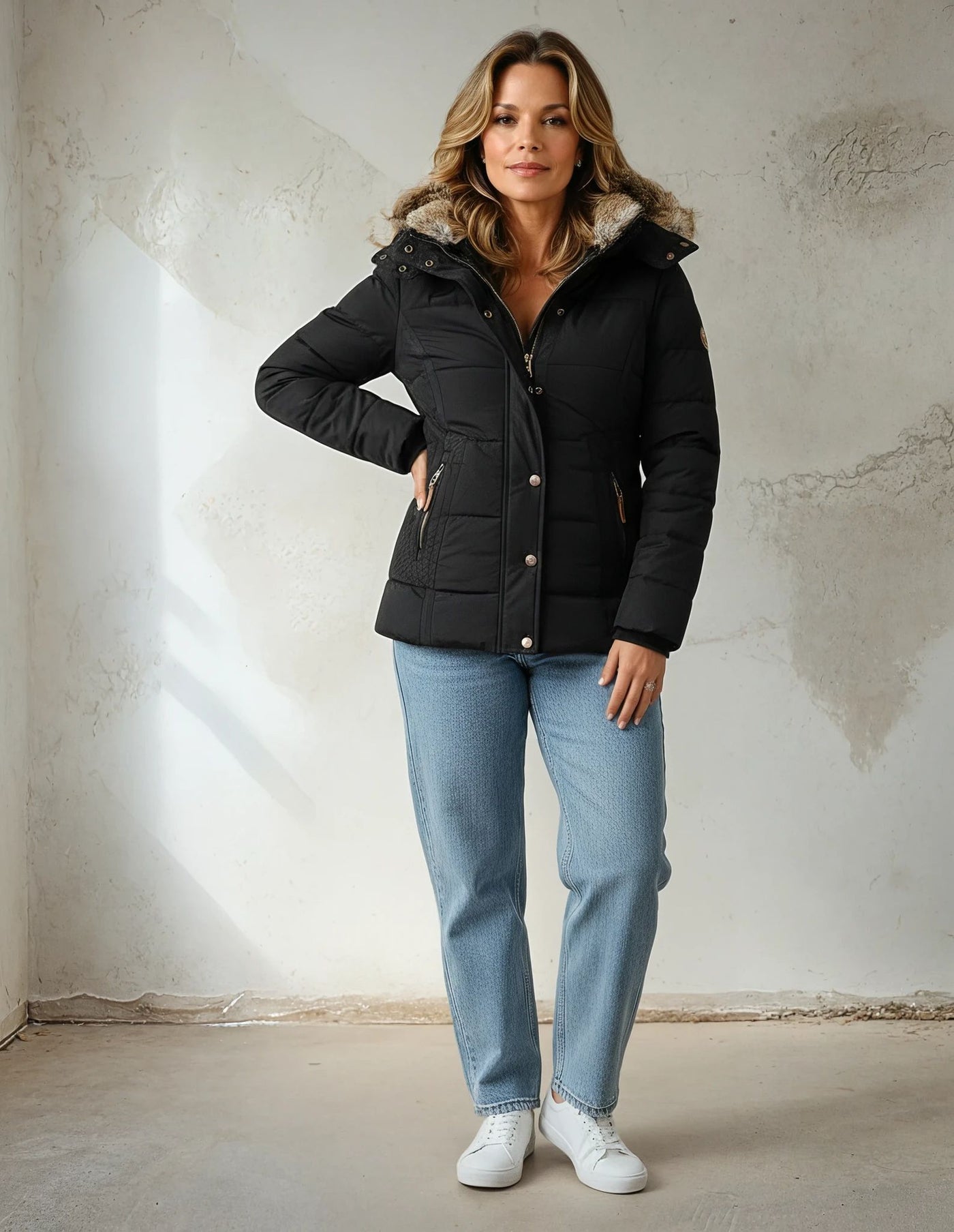 Anna™ | Winter Coat with Fur Lining