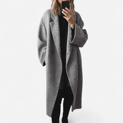 Margot™ | Elegant Oversized Grey Coat