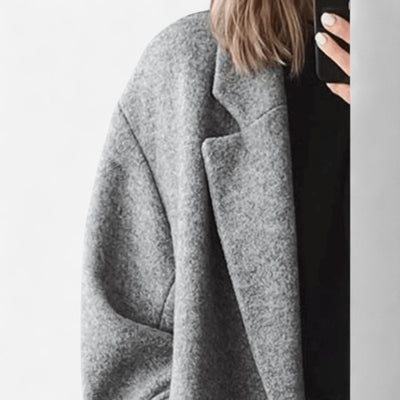 Margot™ | Elegant Oversized Grey Coat