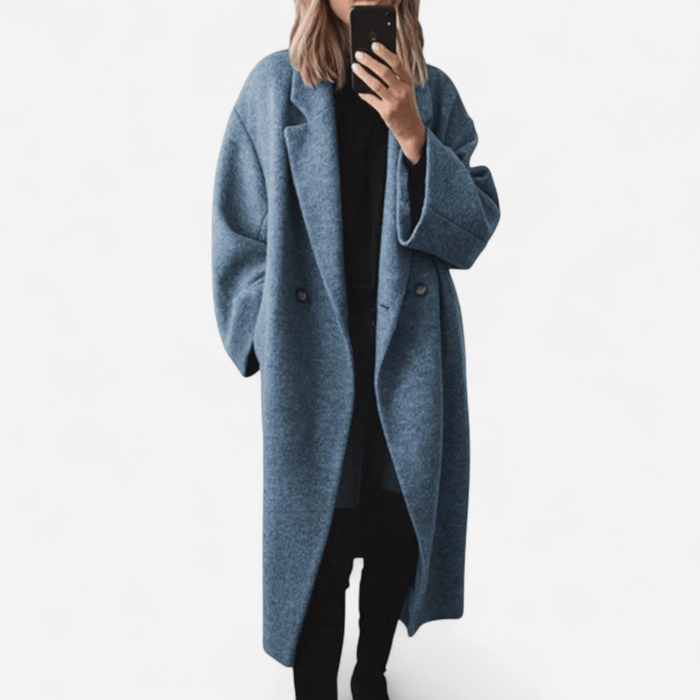 Margot™ | Elegant Oversized Grey Coat