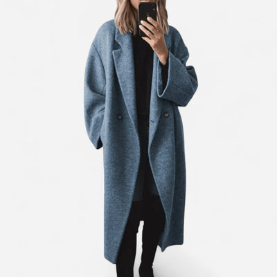 Margot™ | Elegant Oversized Grey Coat