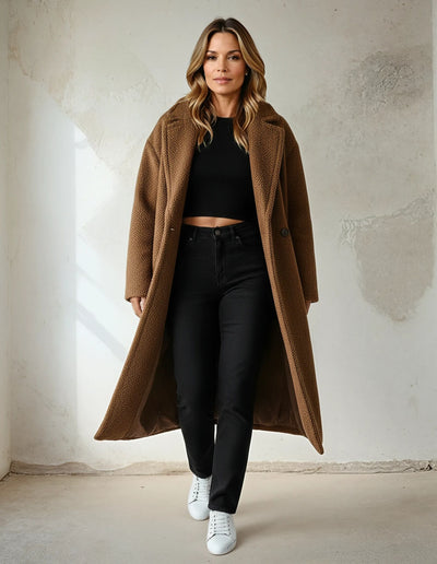 Margot™ | Elegant Oversized Grey Coat