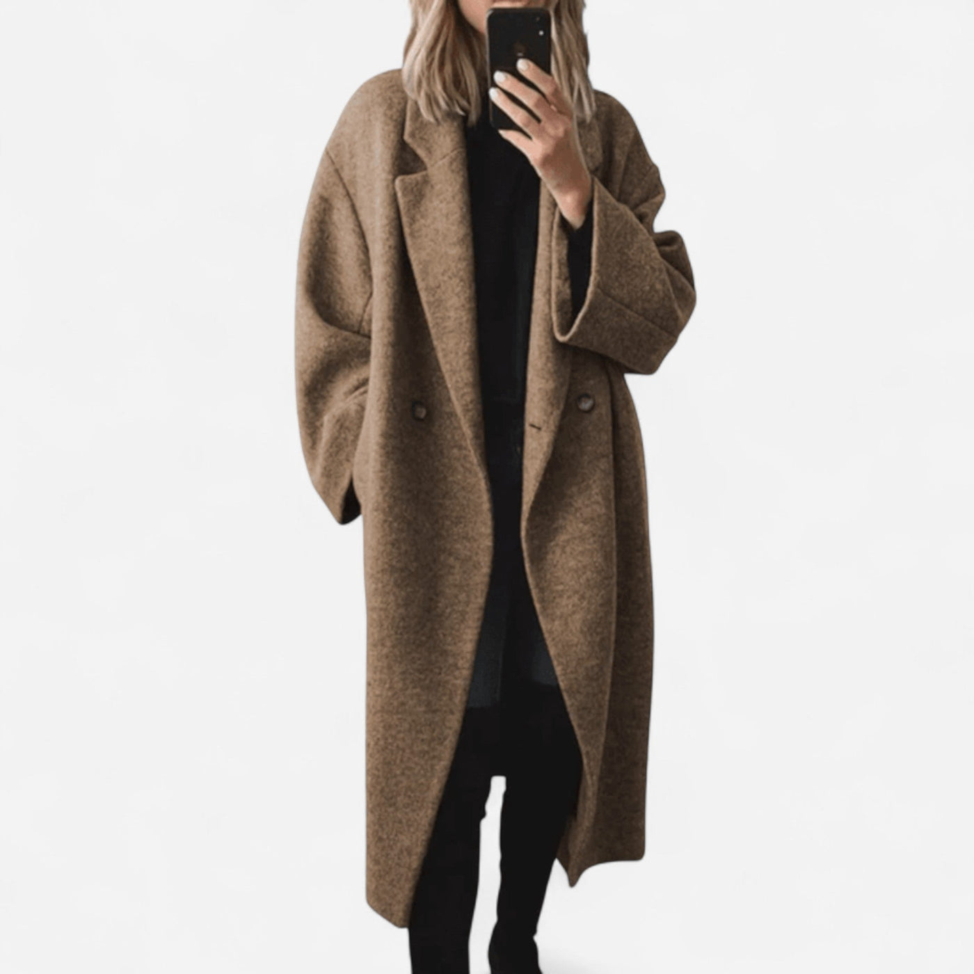 Margot™ | Elegant Oversized Grey Coat