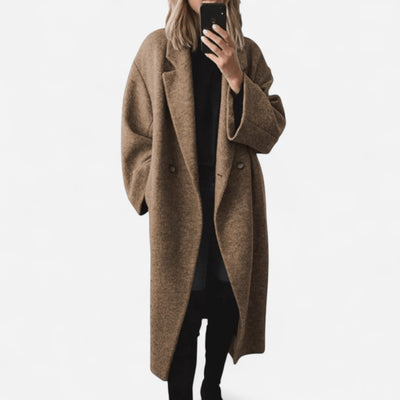 Margot™ | Elegant Oversized Grey Coat