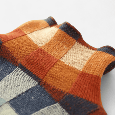 Sanne™ | Elegant Couture Patchwork Turtleneck