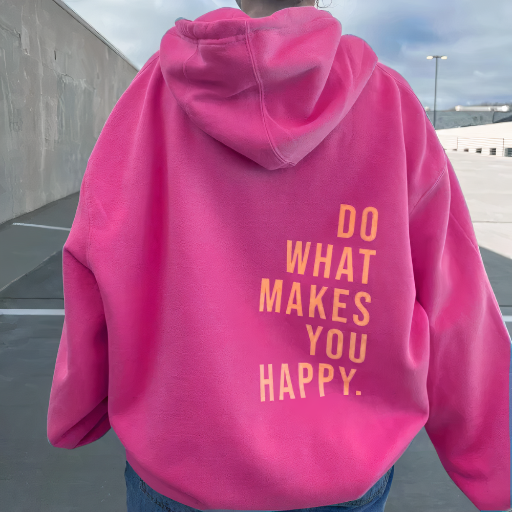 Nancy™ | Oversized sweatshirt with slogan