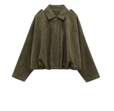 Lindsay ™ | Suede Oversized Jacket