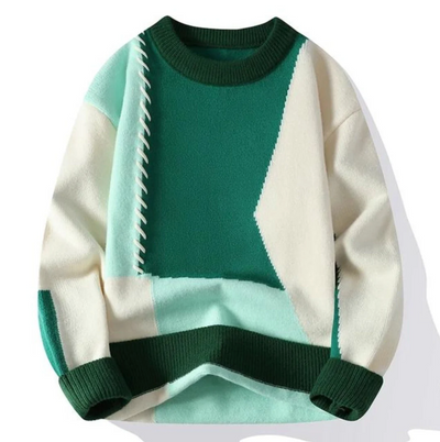 Javier™ I Patchwork sweater