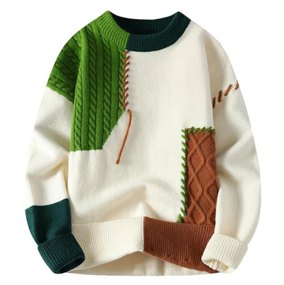 Javier™ I Patchwork sweater