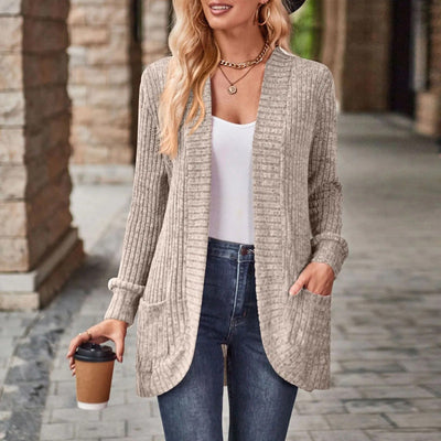 Stella™ | Ribbed Knit Cardigan I Comfort and Classic Style