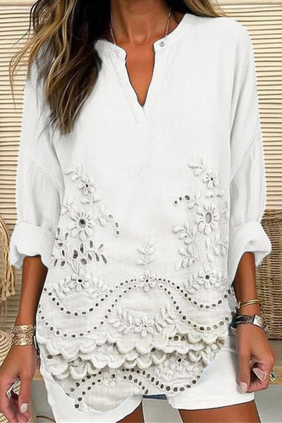Sienna™ | Blouse Coastal Flower