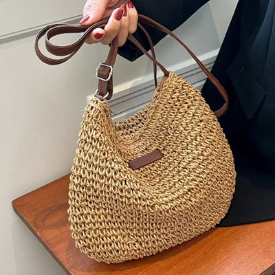 Zoeyᵗᵐ I Straw Crossbody Bag