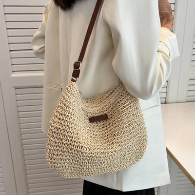 Zoeyᵗᵐ I Straw Crossbody Bag