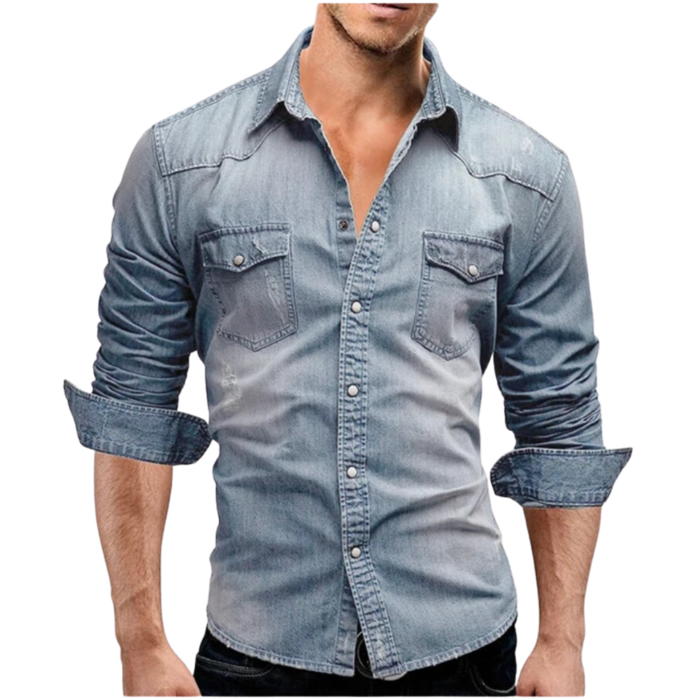 Jackson™ | Modern style denim shirt
