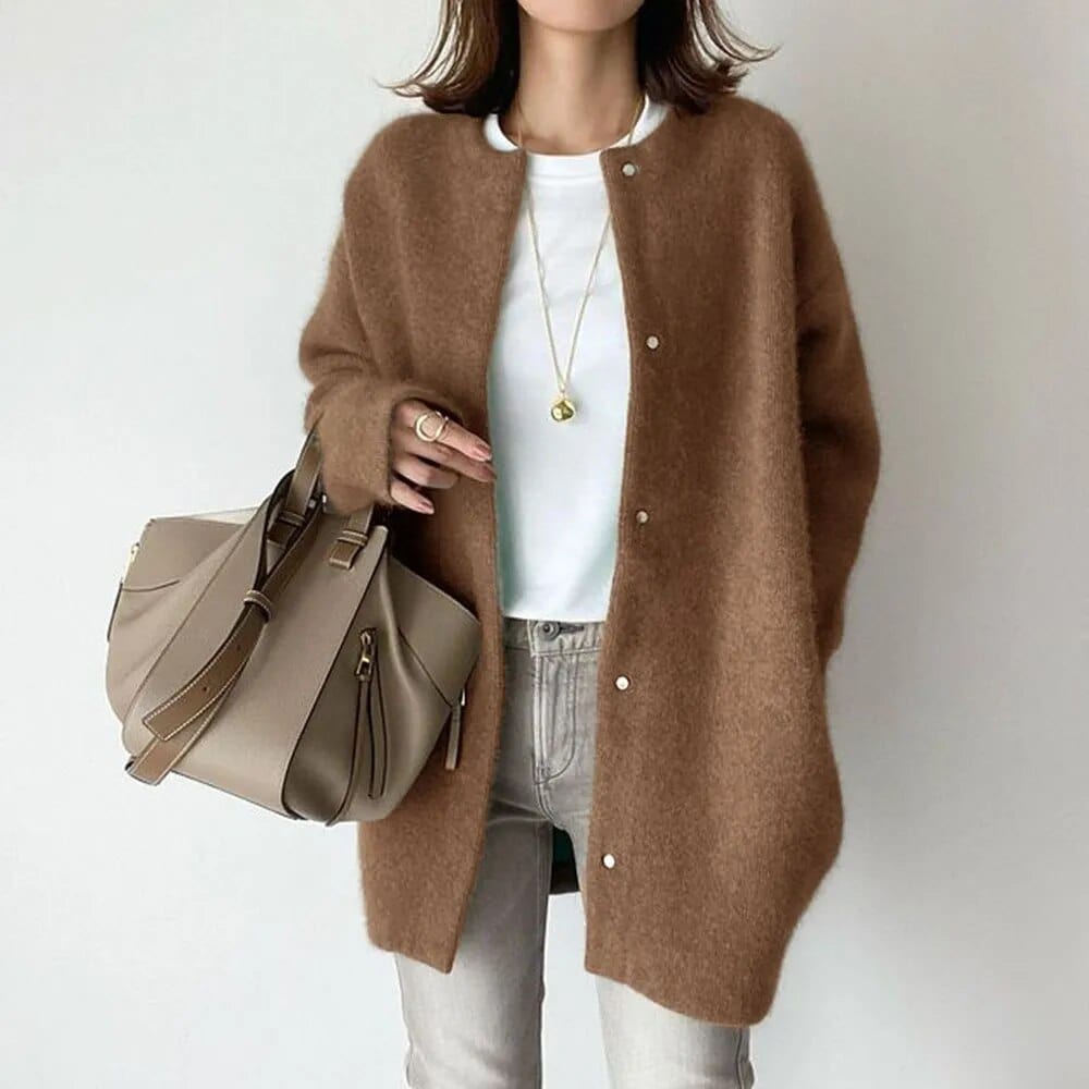 Vanna™ I Luxe Knit Cardigan with Buttons
