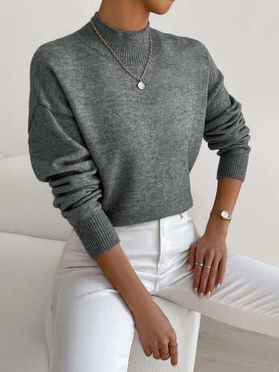Beverly™ | Elegant Sweater with High Collar
