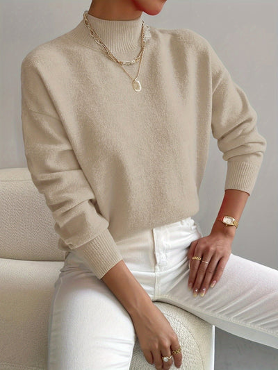 Beverly™ | Elegant Sweater with High Collar
