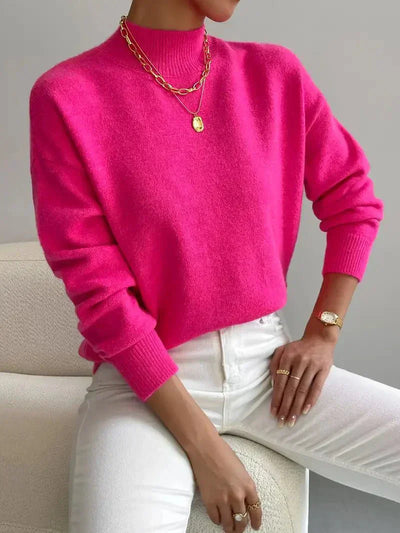 Beverly™ | Elegant Sweater with High Collar