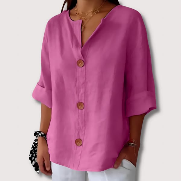 Ella™ | Linen Blouse