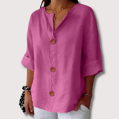 Ella™ | Linen Blouse