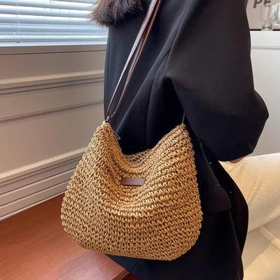 Zoeyᵗᵐ I Straw Crossbody Bag